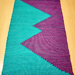 Purple Mountains Wool Rug